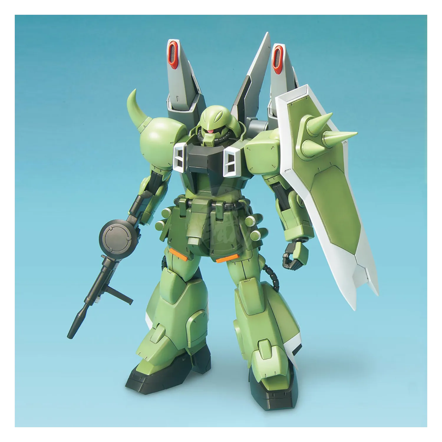 1/100 Zaku Warrior [Blaze Wizard & Gunner Wizard Packs]