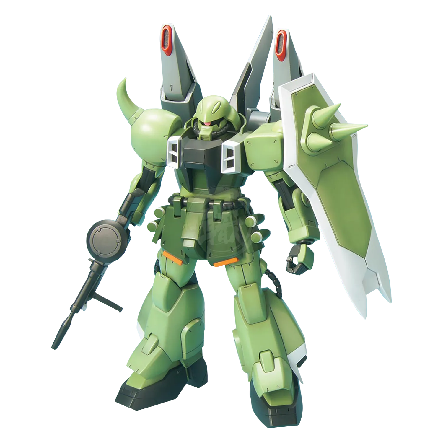 1/100 Zaku Warrior [Blaze Wizard & Gunner Wizard Packs]