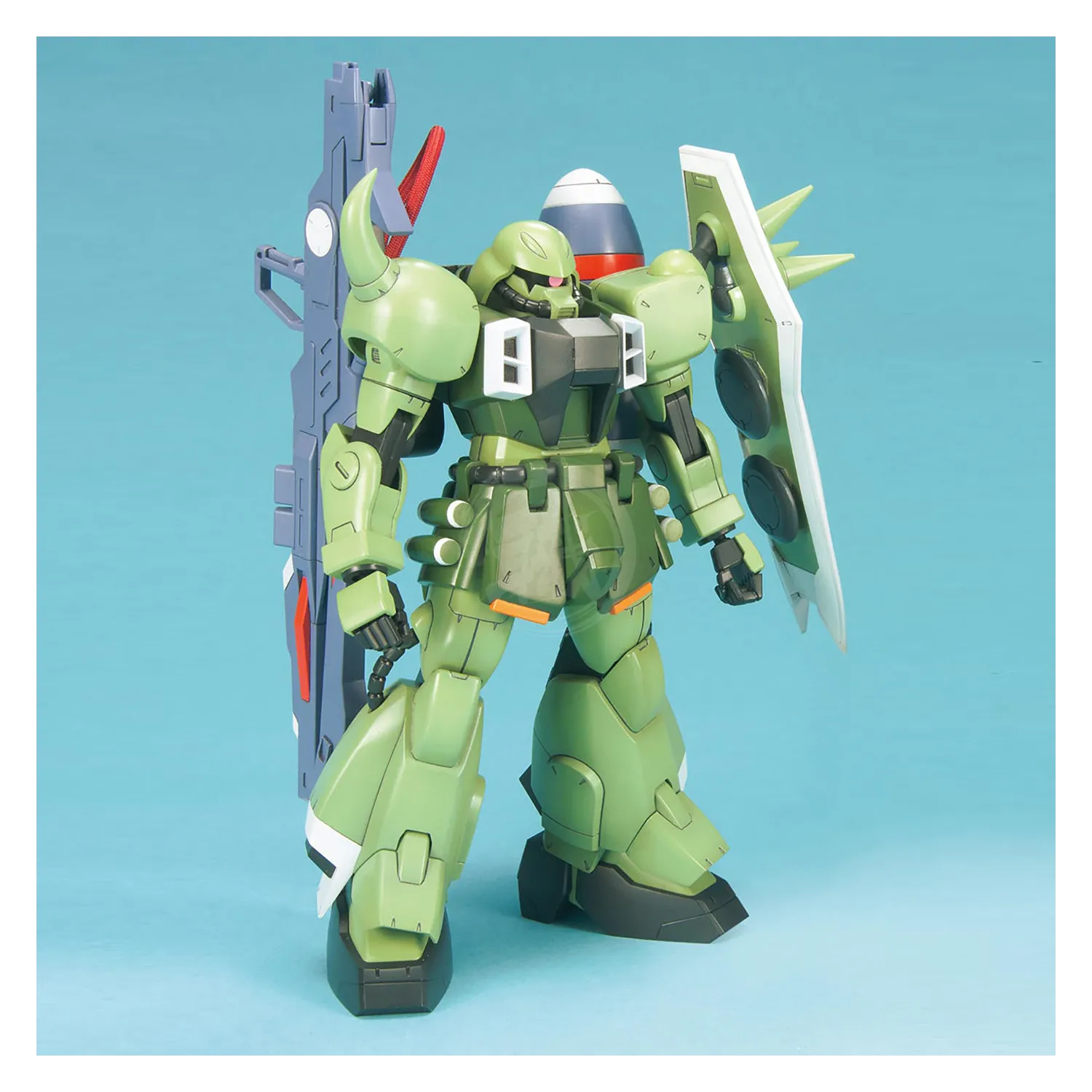1/100 Zaku Warrior [Blaze Wizard & Gunner Wizard Packs]