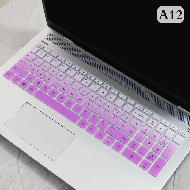 15.6" Silicone Laptop Keyboard Cover Protector