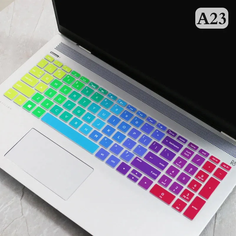 15.6" Silicone Laptop Keyboard Cover Protector