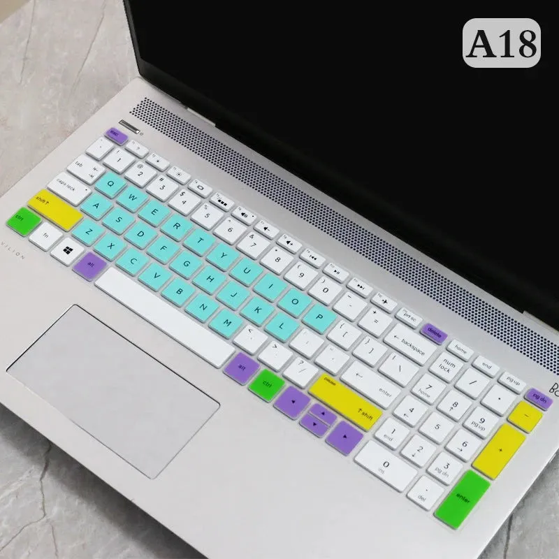 15.6" Silicone Laptop Keyboard Cover Protector