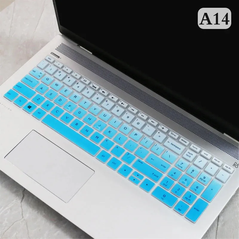 15.6" Silicone Laptop Keyboard Cover Protector