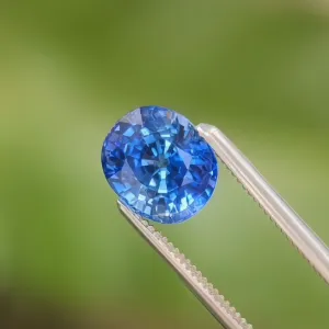 1.97ct Blue Sapphire Oval Cut Natural Mined