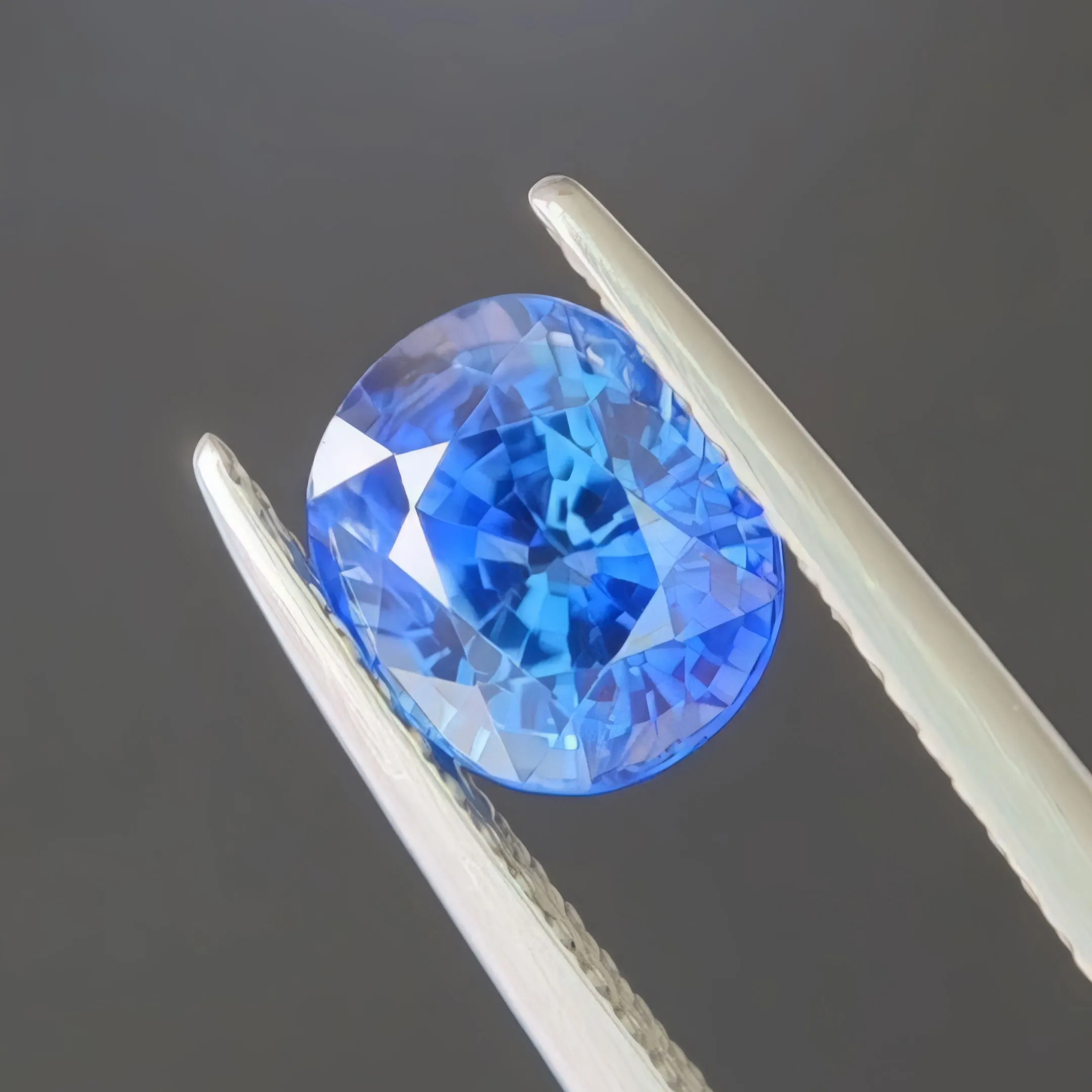 1.97ct Blue Sapphire Oval Cut Natural Mined