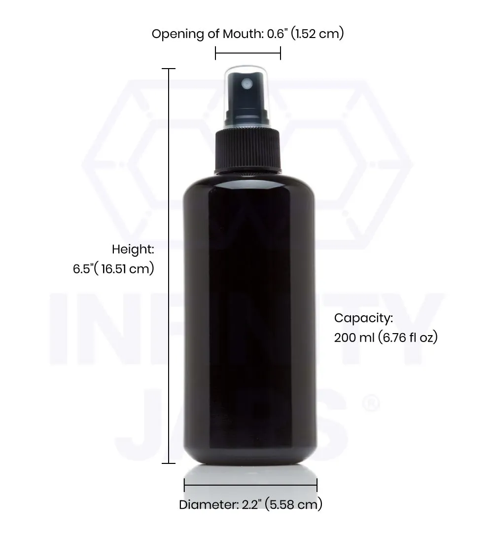 200 ml Glass Fine Mist Spray Bottle