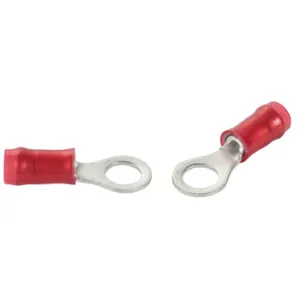 36153 22-16G #10 RING TERMINAL/ RED
