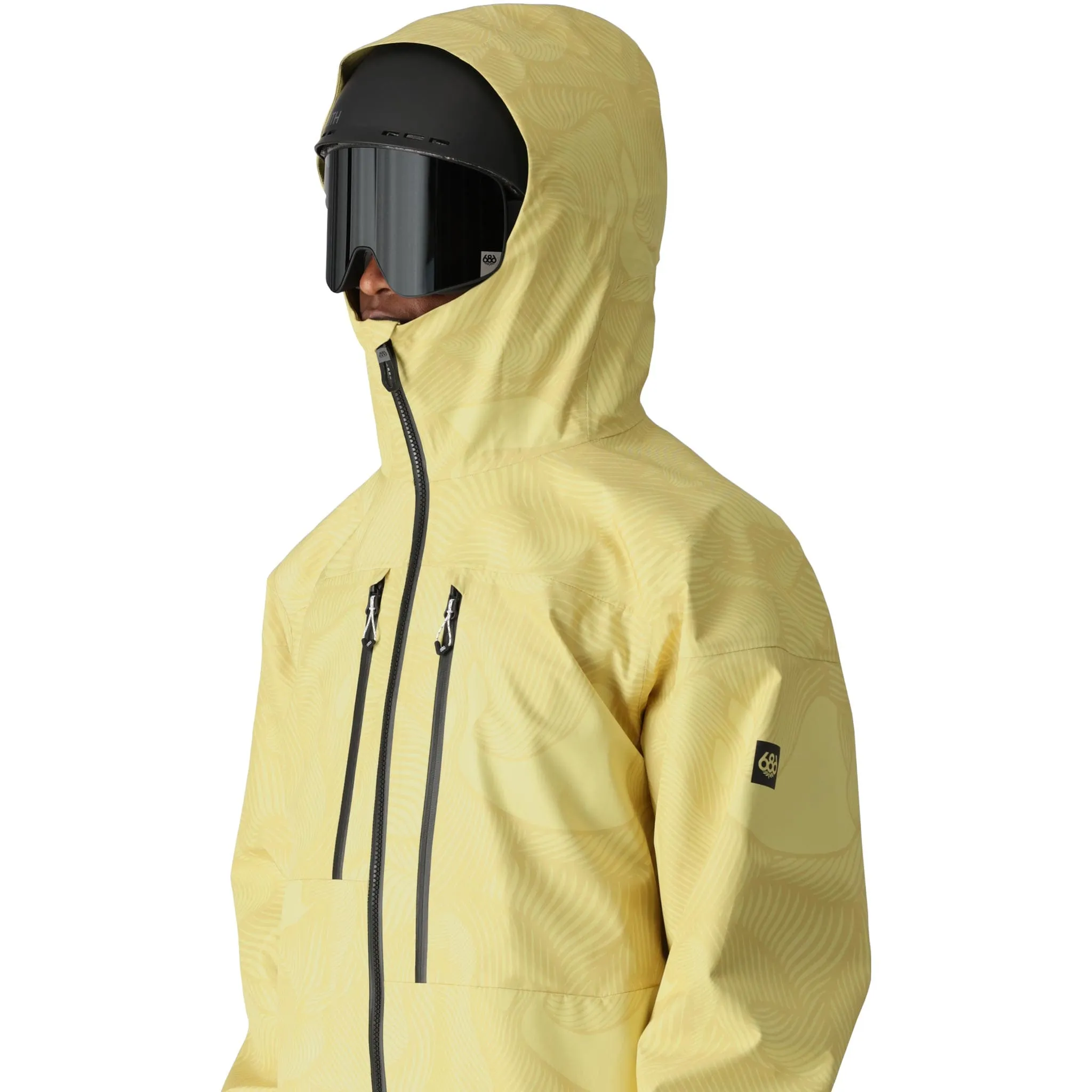 686 Gore-Tex 3L ATV Jacket Dusty Yellow Dune 2025