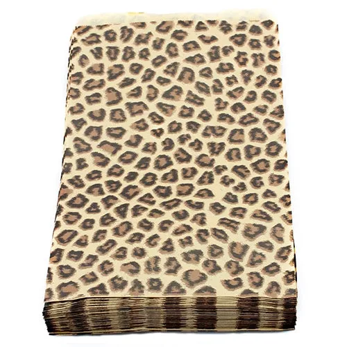 6x9 - Jewelry Cheetah Print Paper Bags