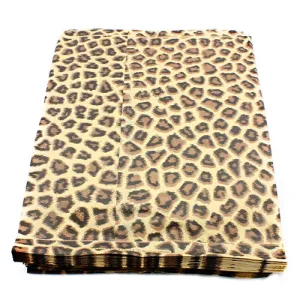 8.5x11 - Jewelry Cheetah Print Paper Bags