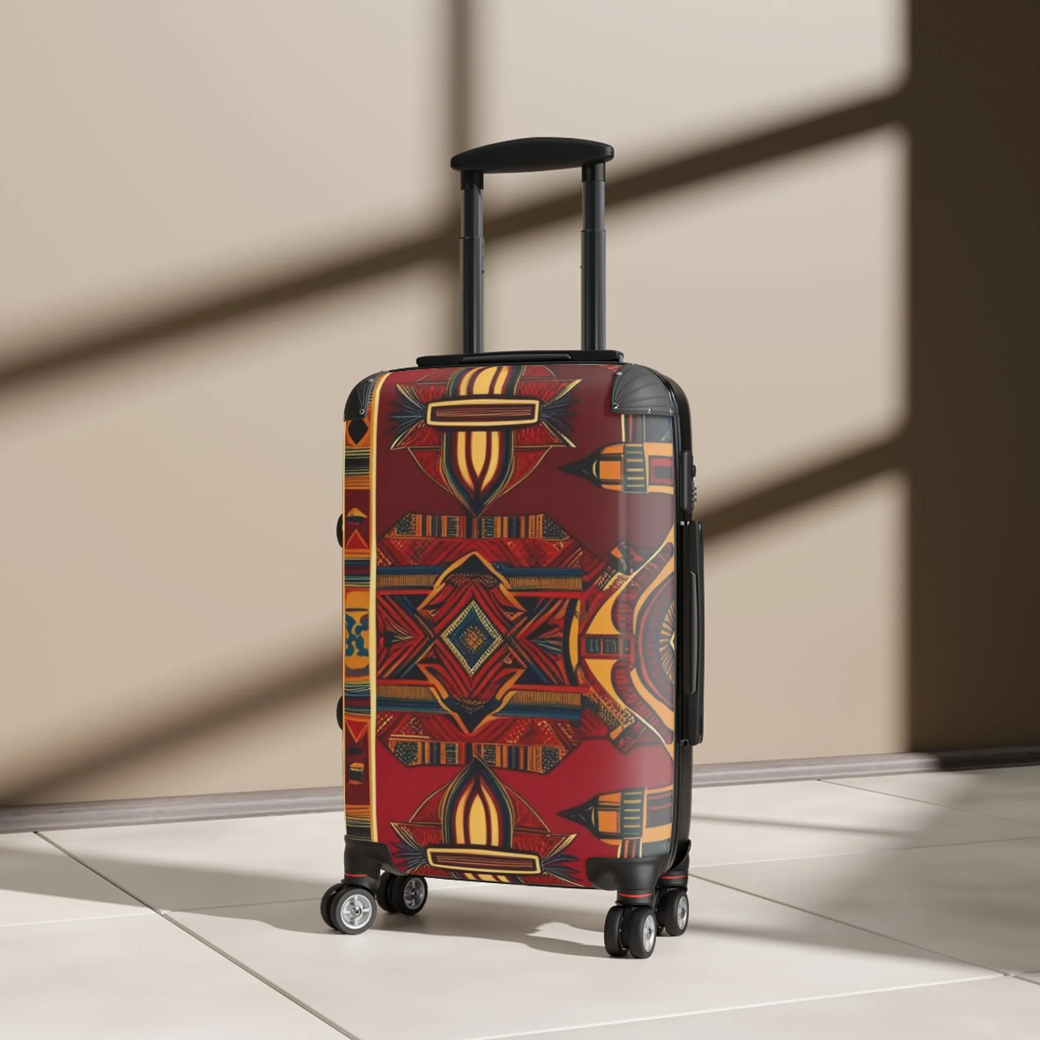 African Canvas 1 Suitcase