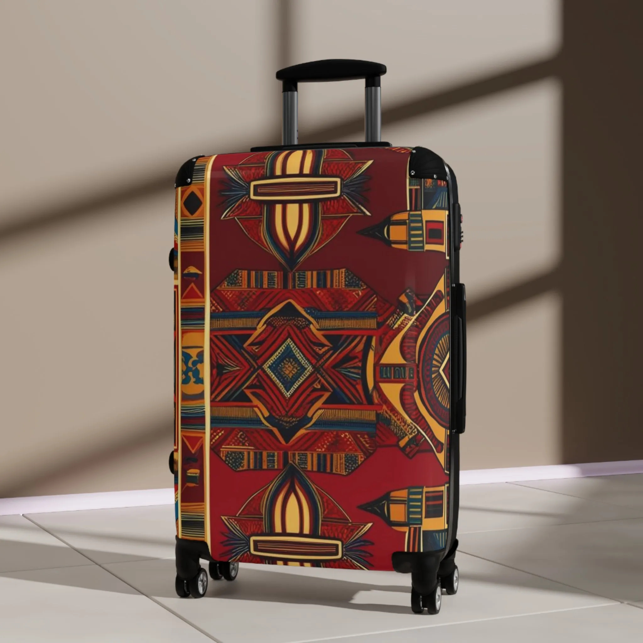African Canvas 1 Suitcase