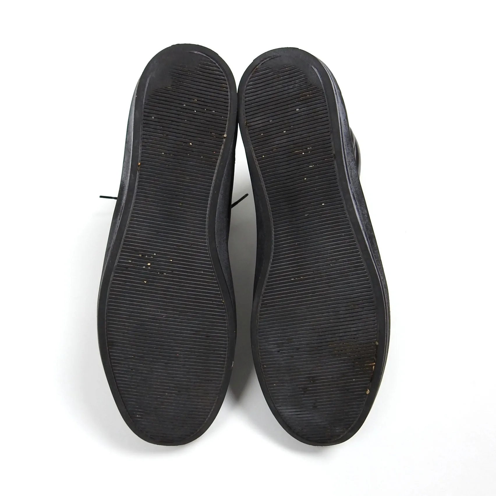 Alexander McQueen Black Studded High Top Size 45