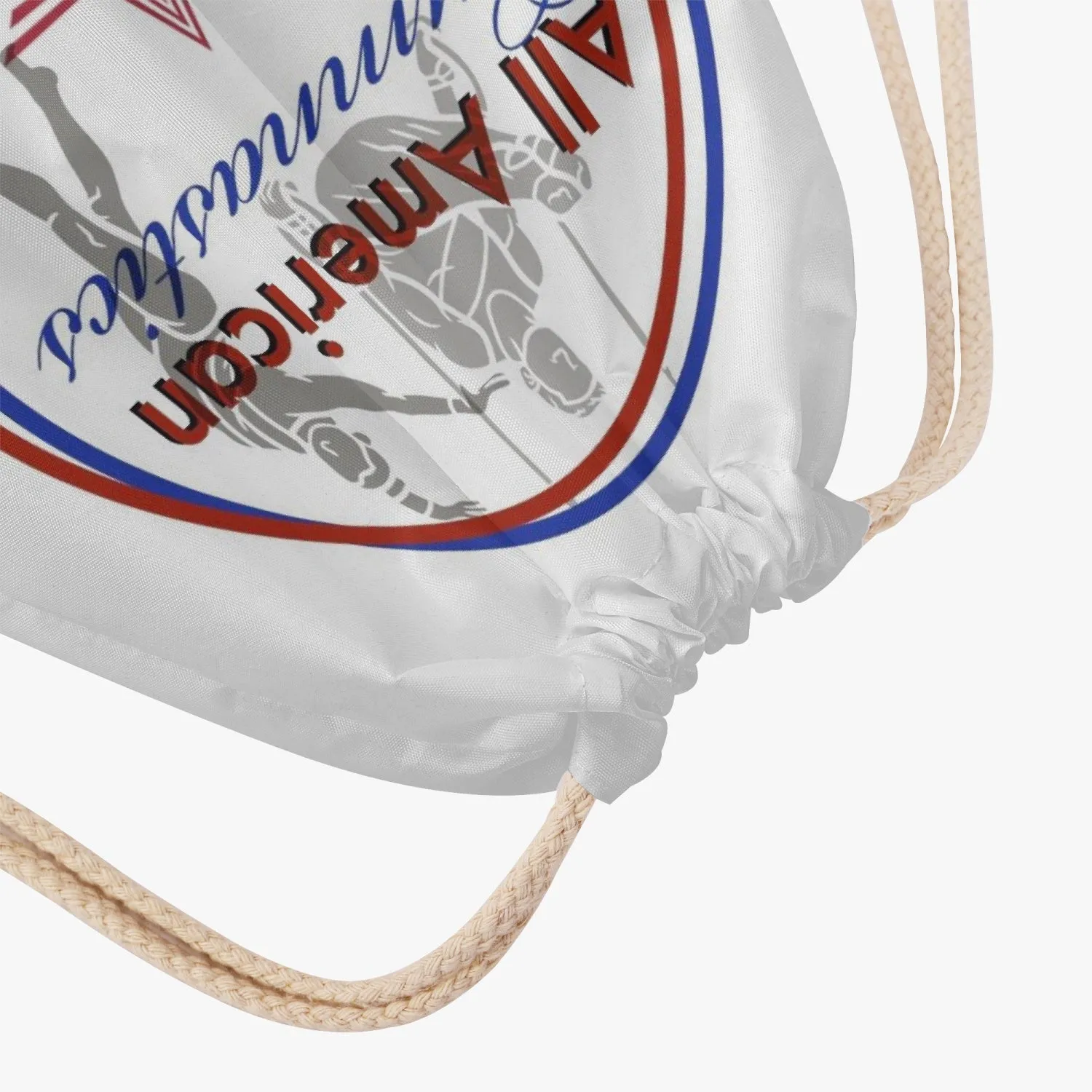 All American Gymnastics - Polyester Drawstring Backpack
