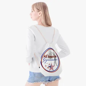 All American Gymnastics - Polyester Drawstring Backpack