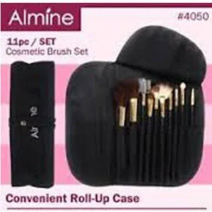 Almine Cosmetic Brush Set 11 Pieces.