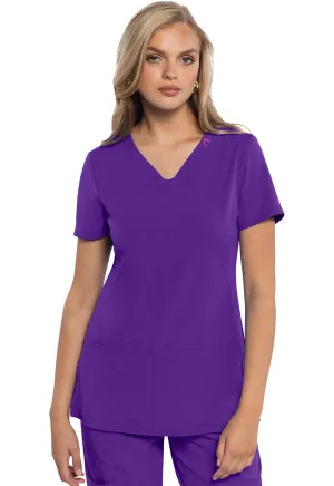 AMP MC702 V-Neck Top Purple Surge
