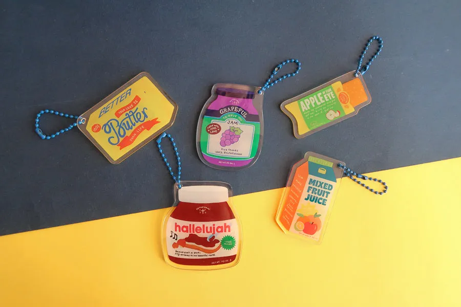 Apple of Your Pie {Acrylic Keychain}