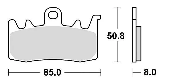 APRILIA CAPONORD TRAVEL PACK ABS|1200|2016 - 2017 >FRONT