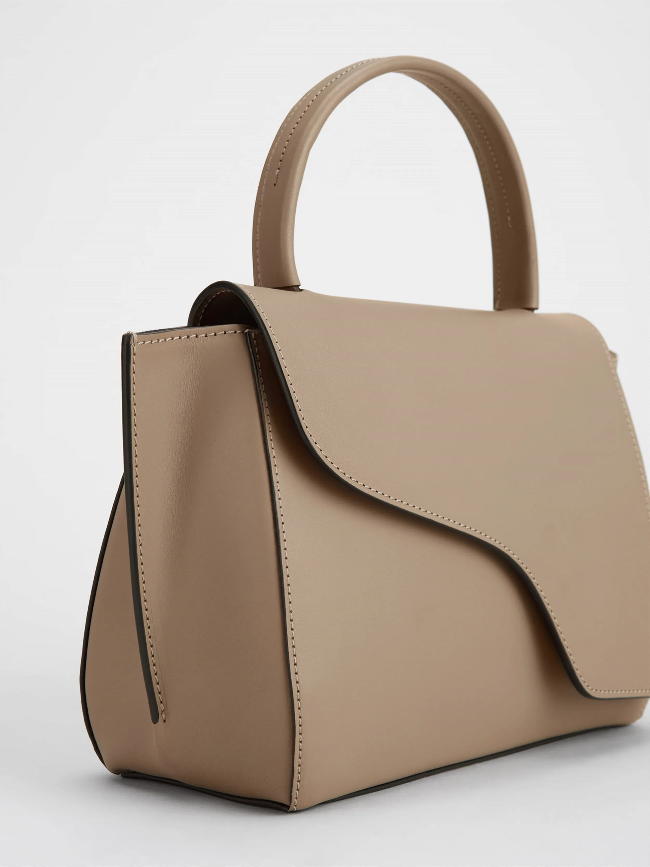 Arezzo Taupe Handbag