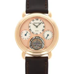 Audemars Piguet Rose Gold Tourbillon Watch