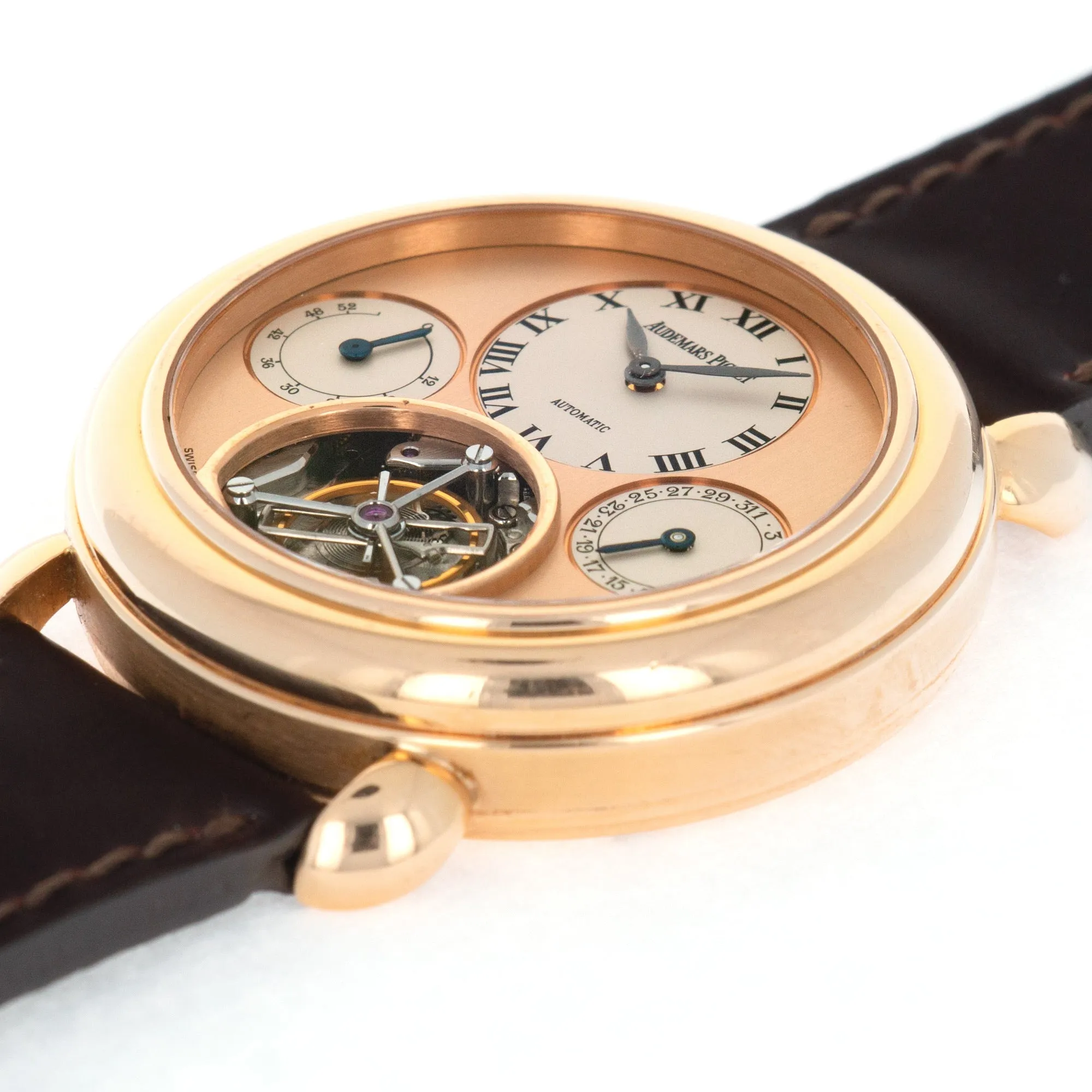Audemars Piguet Rose Gold Tourbillon Watch