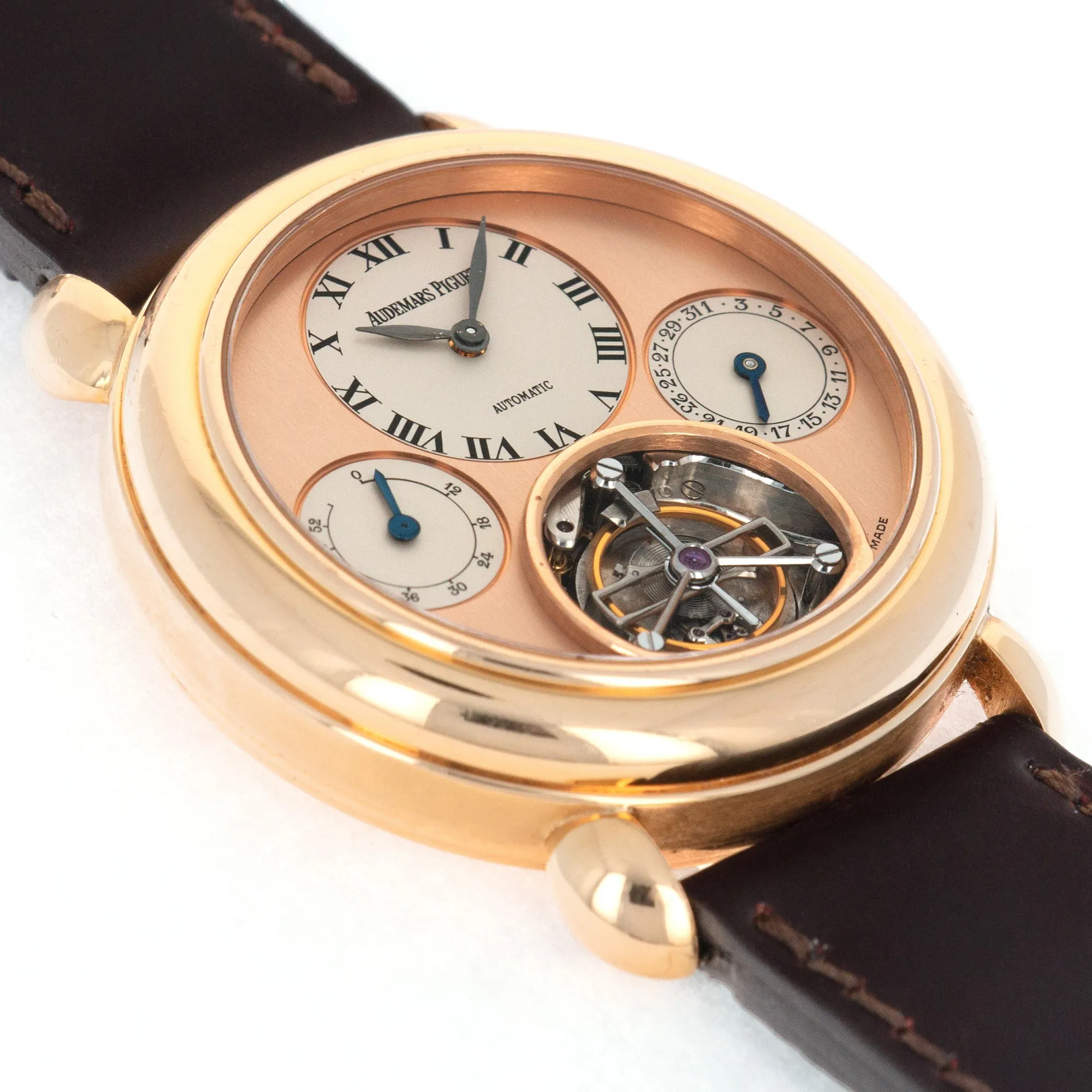 Audemars Piguet Rose Gold Tourbillon Watch