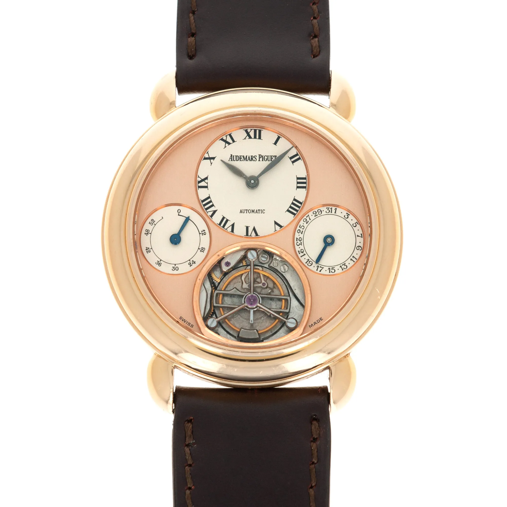 Audemars Piguet Rose Gold Tourbillon Watch