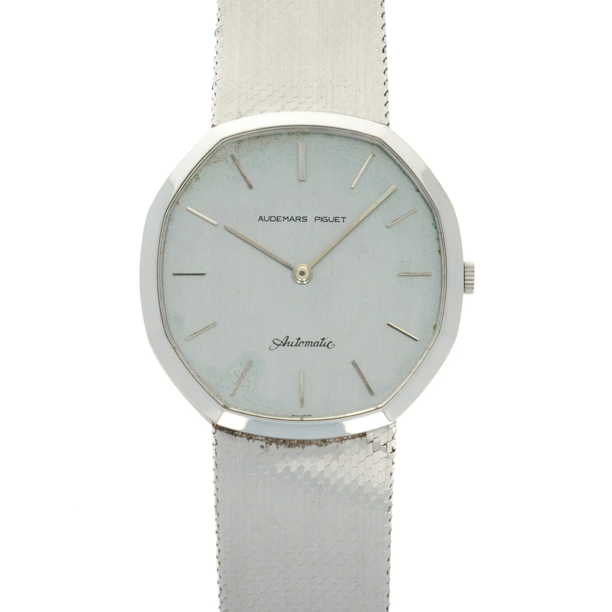 Audemars Piguet Steel Automatic Bracelet Watch, 1970s