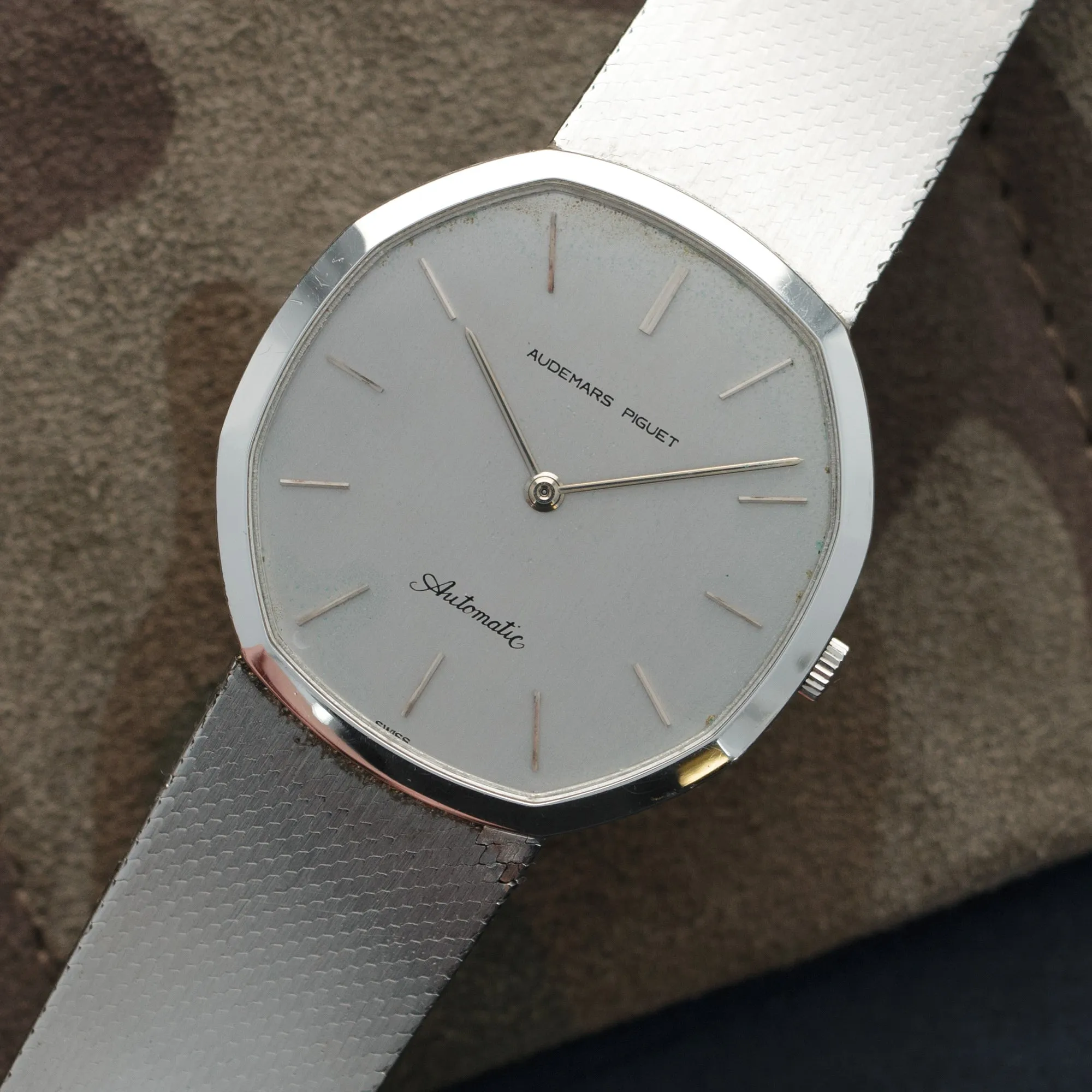Audemars Piguet Steel Automatic Bracelet Watch, 1970s