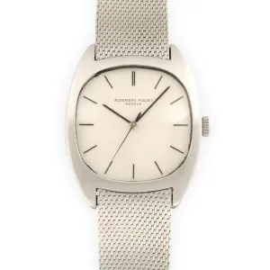 Audemars Piguet Steel Tonneau-Shaped Watch Ref. 5369