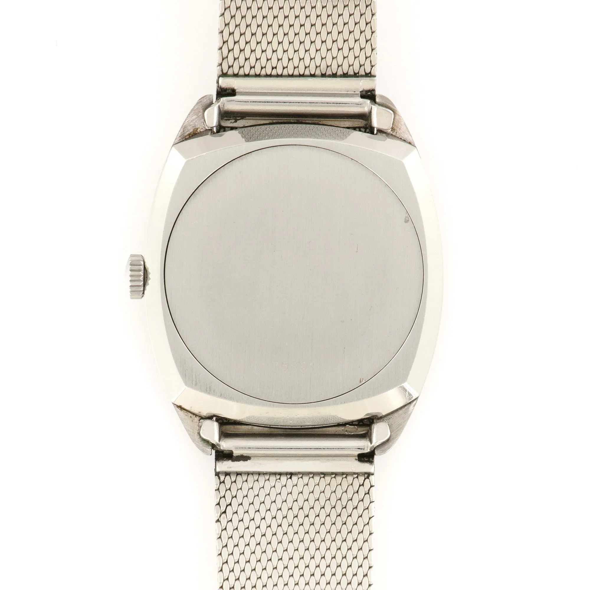 Audemars Piguet Steel Tonneau-Shaped Watch Ref. 5369