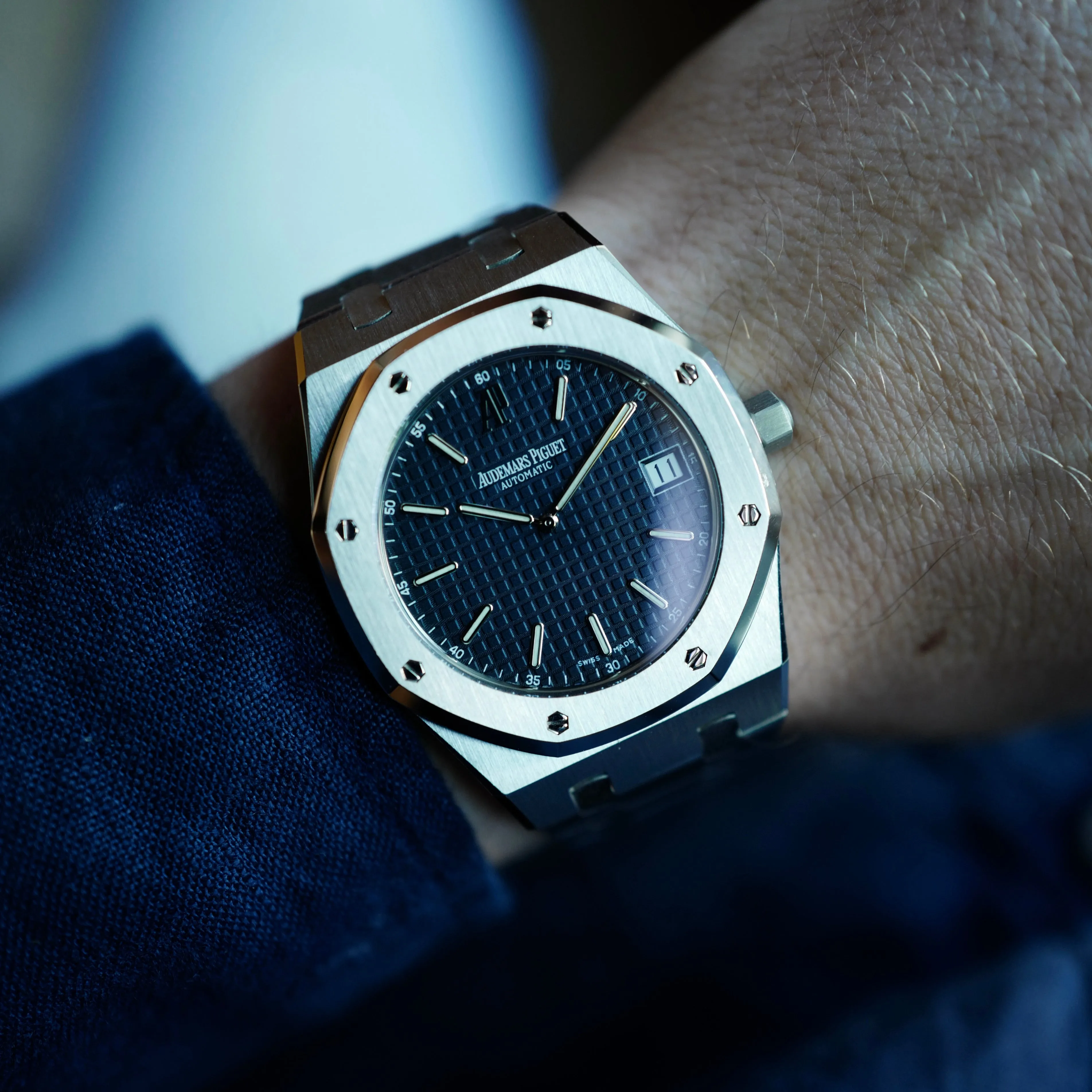 Audemars Piguet Steel Ultra Thin Royal Oak Ref. 15202 with Early Serial Number