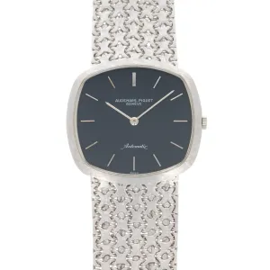 Audemars Piguet White Gold Unusual Automatic Bracelet Watch