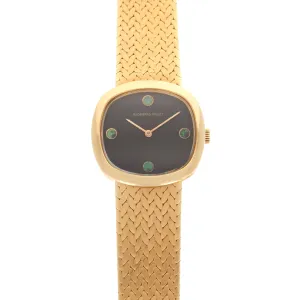 Audemars Piguet Yellow Gold Malachite Watch