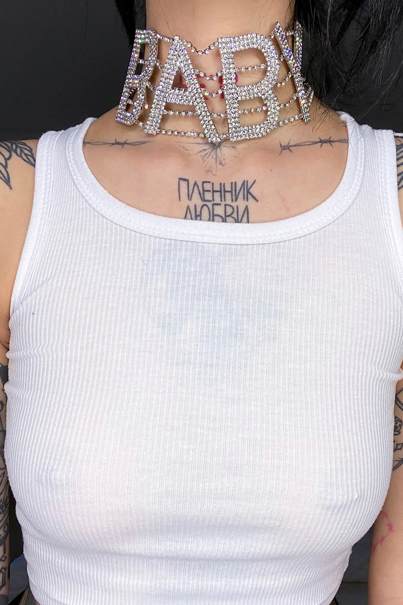 BABY Rhinestone Choker