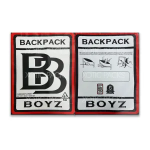 Backpack Boyz Mylar Bag 1 Pound