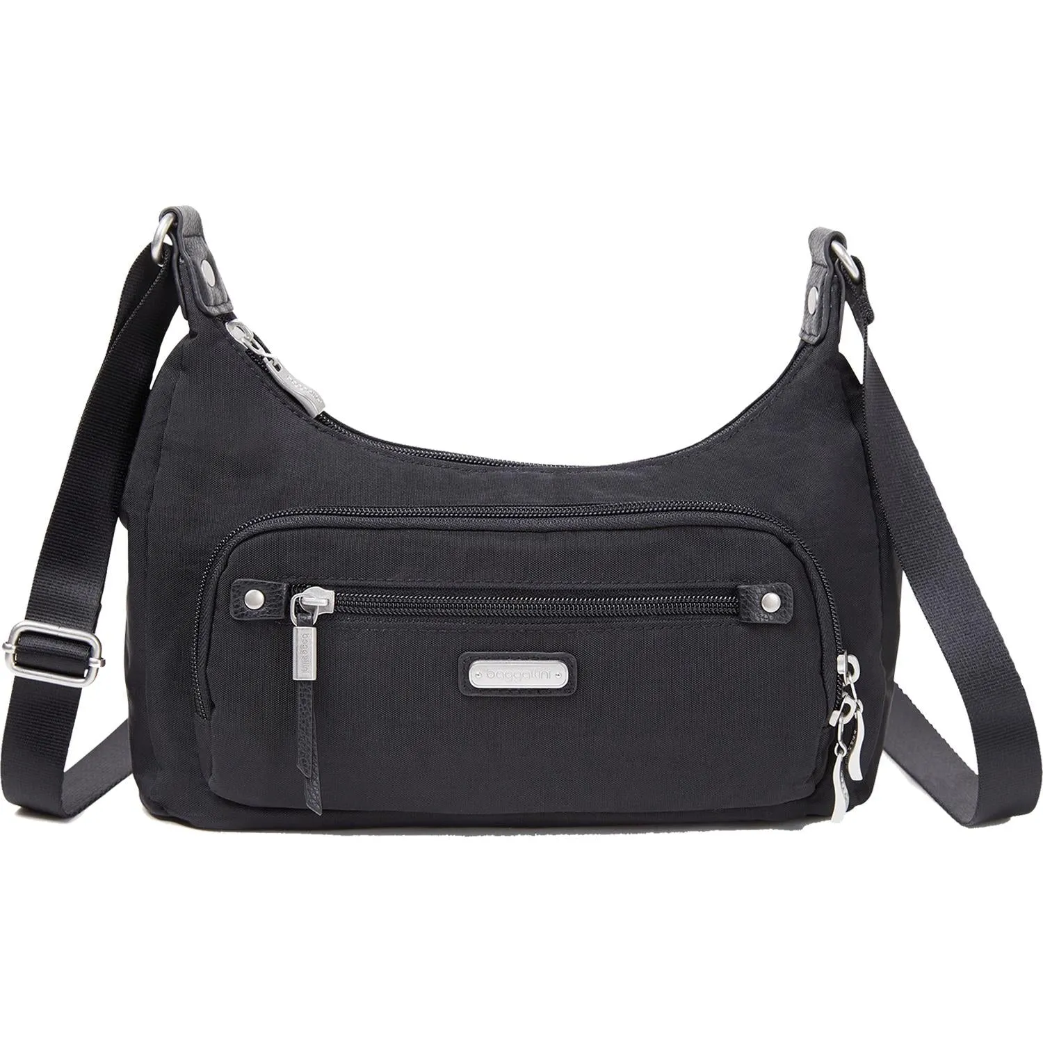 Baggallini RFID Everyday Traveler Bagg Black Nylon