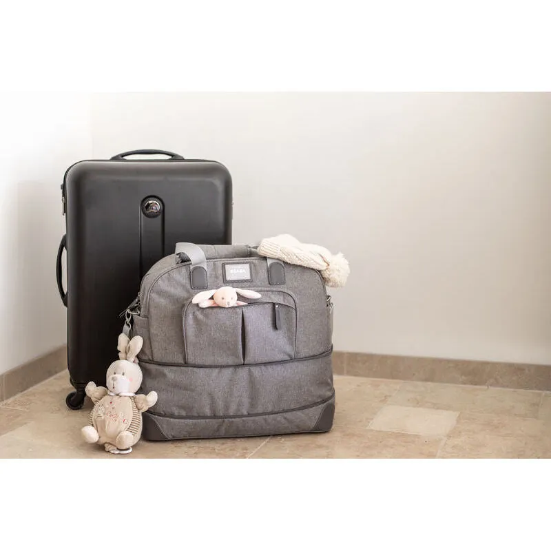 Beaba Amsterdam II Expandable travel changing bag - Heather Grey