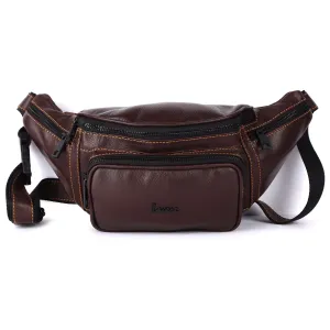Belt pouch, Leather Waist Bag  # 2178A