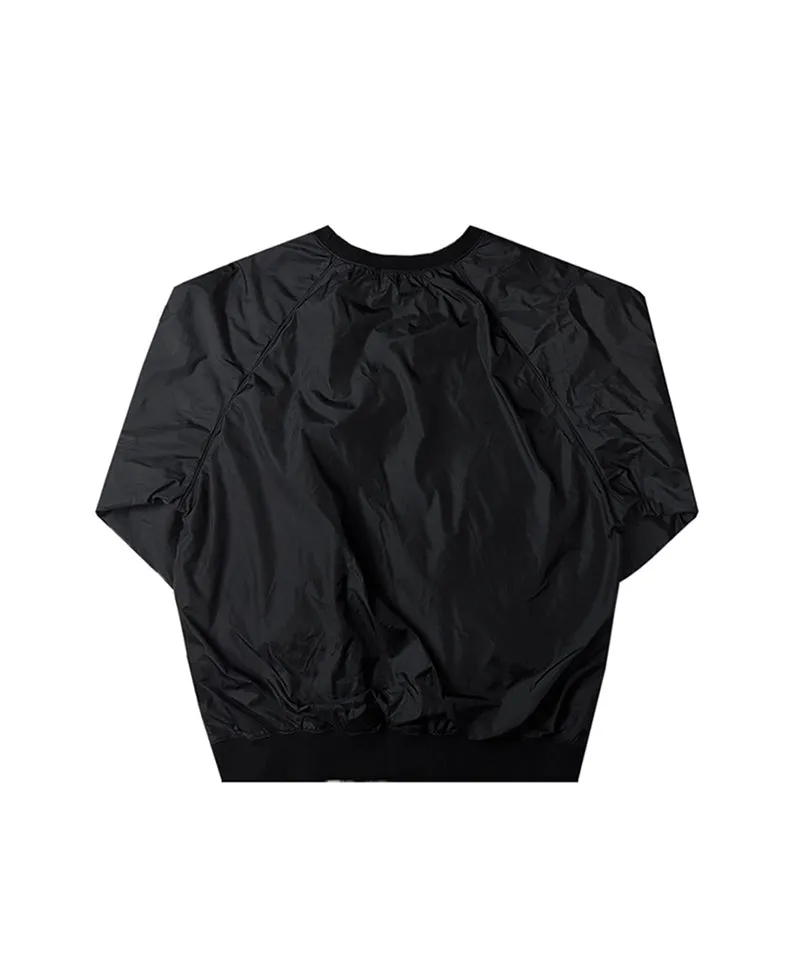 BENECIA 12 Bonding Color Blocking Man to Man - Black