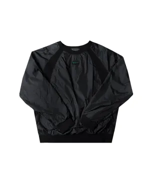 BENECIA 12 Bonding Color Blocking Man to Man - Black