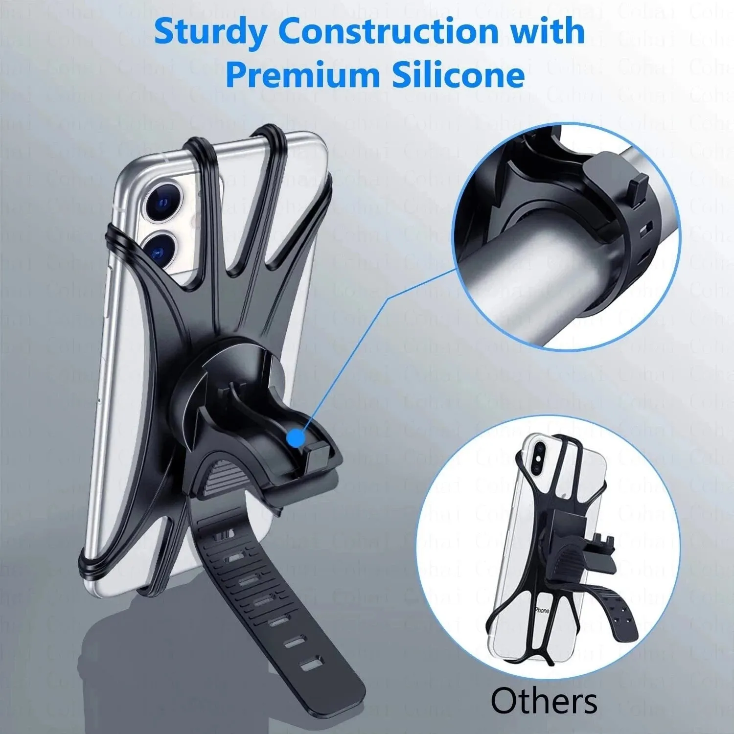 Bike Phone Holder for iPhone Samsung Xiaomi