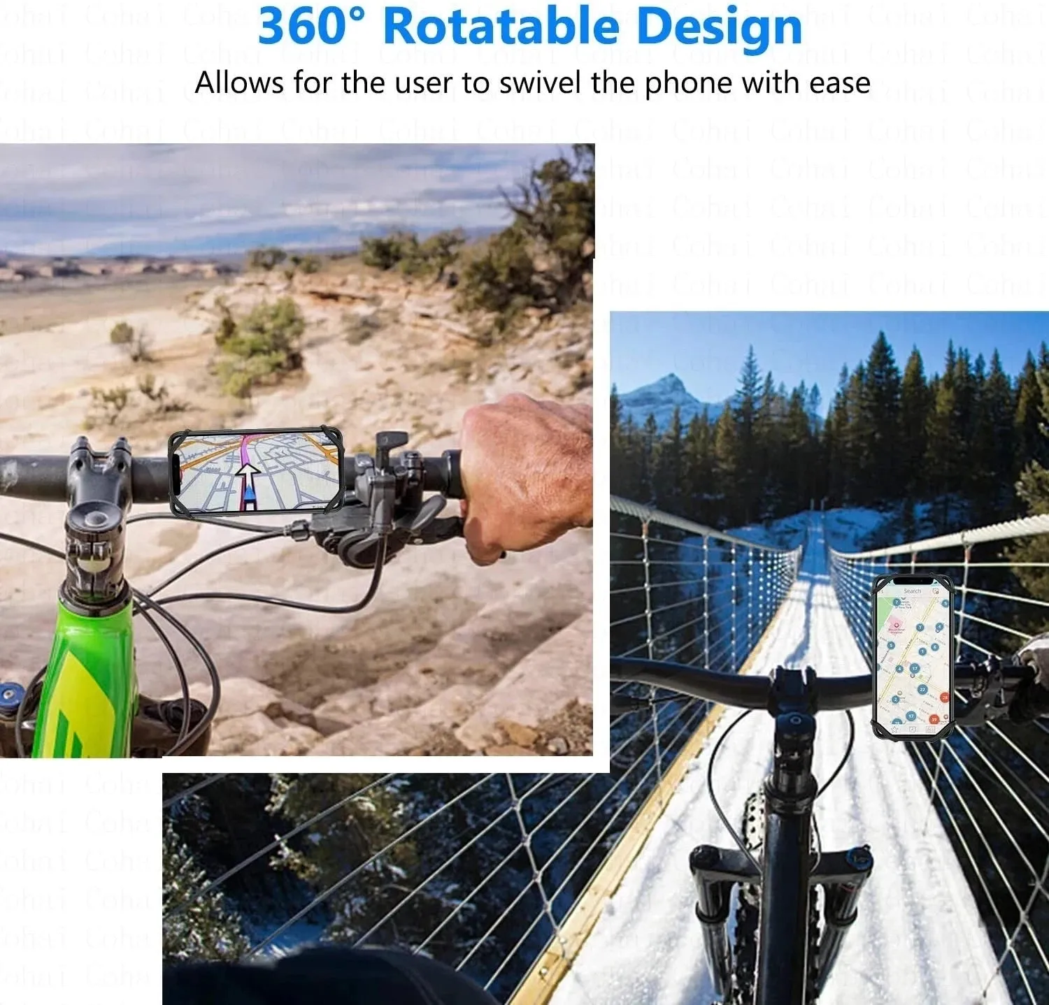 Bike Phone Holder for iPhone Samsung Xiaomi