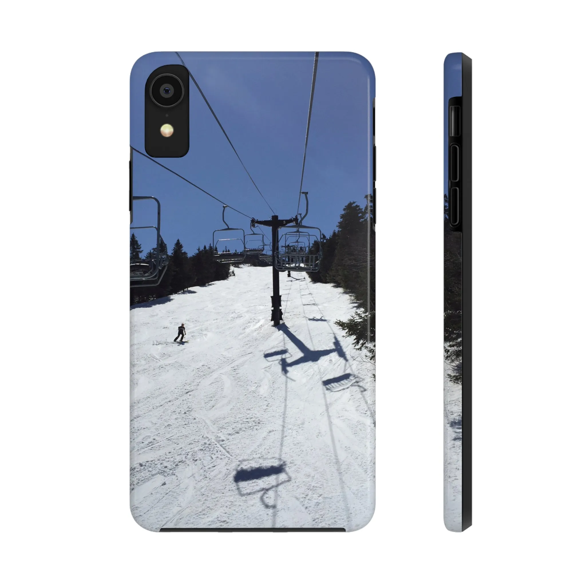 Blue Bird Skiing - Tough Phone Case, Case-Mate