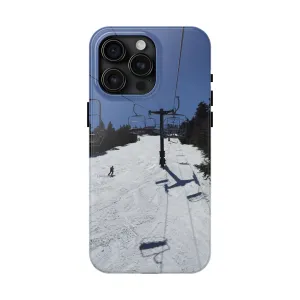 Blue Bird Skiing - Tough Phone Case, Case-Mate