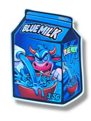 Blue Milk Mylar Bag 3.5 Grams