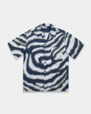 Blue Zebra Short Sleeve Shirt