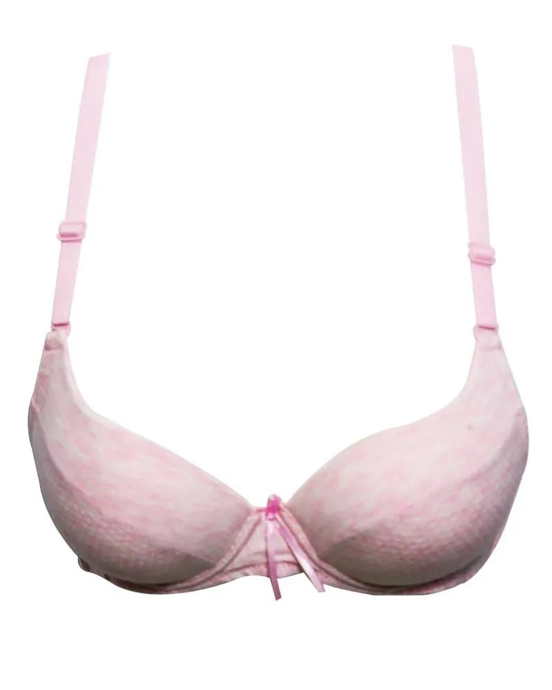 Bridal SH2222 Sexy Pink Bra - Double Padded,Under Wired - Sister Hood