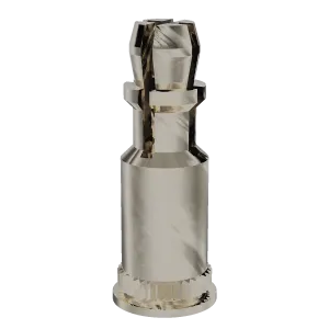 Broaching Standoff, Spring Top, Brass CDA-360 x 18, 100 Pack